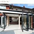 External aluminum folding bi fold doors