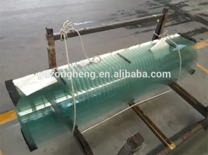 4-19mm clear architectural curved tempered glass bend sheet glass