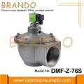 Válvula de pulso de diafragma coletor de poeira 3 &#39;&#39; BFEC DMF-Z-76S