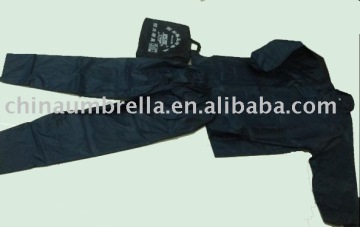 PVC rainsuit rain coat