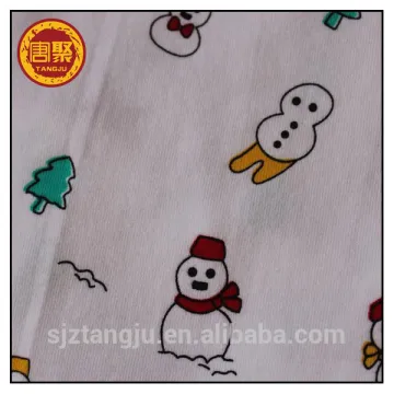 Weft knitted 100% polyester single jersey fabric