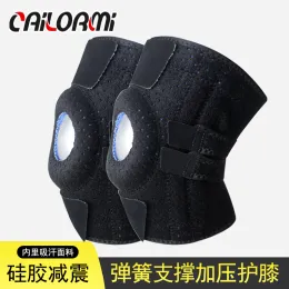Outdoor Mountaineering KNEEPAD sports spring support ventilation to strengthen the protection of men and women