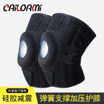 Ventilated Spring Support Knee Pad for Mountaineering