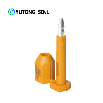 Tamper evident seals high security disposable container bolt seal