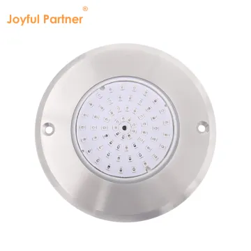 Super Slim 7.5mm Stainless Steel Resin Filled LED Pool Lamp IP68 RGB Swimming Pool Light