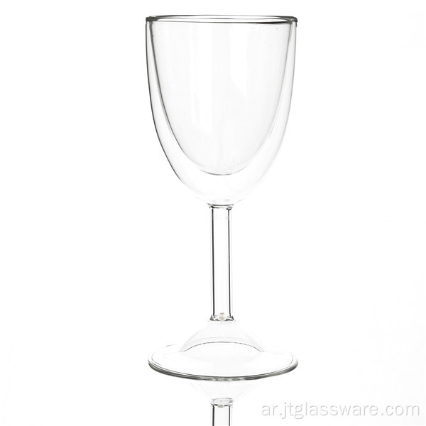كأس زجاجي للنبيذ 200 مل