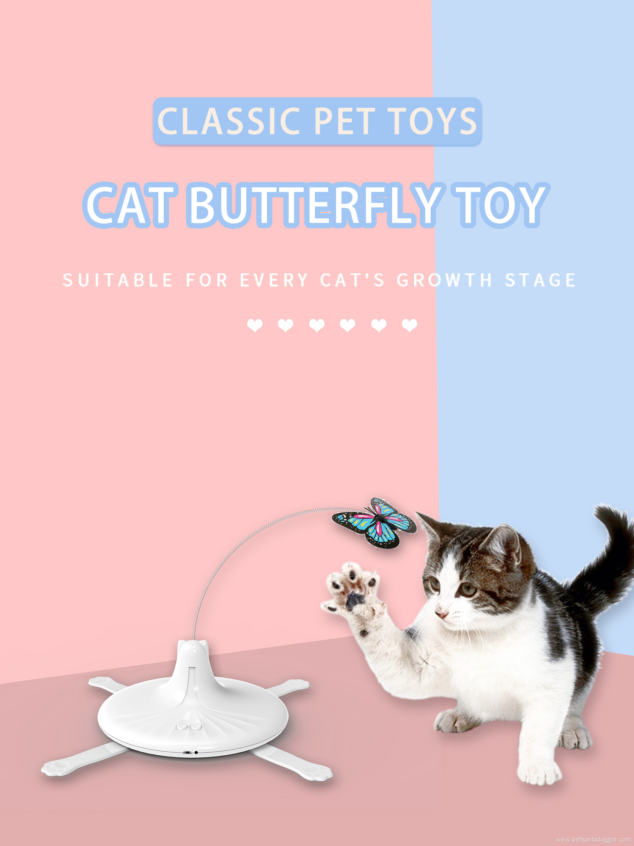 Flutter Bug Cat Butterfly Toy Two Flashing Toy