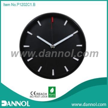 2013 New Home Decoration 12\" Round Quartz Plastic Modern Wall Clock