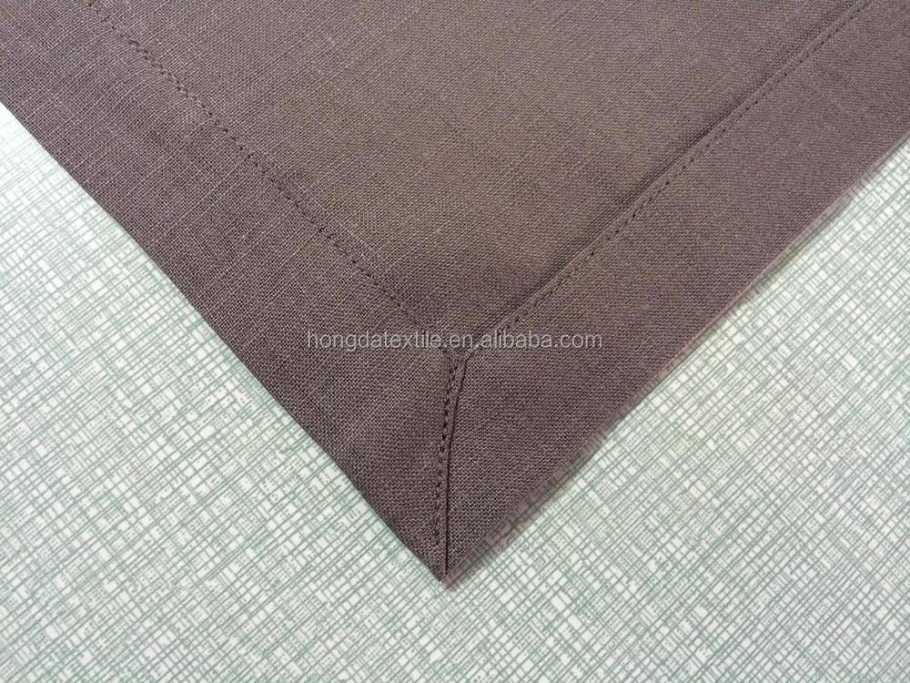 100% Flax Linen Napkin, Pure Linen Placemat Stone Washed