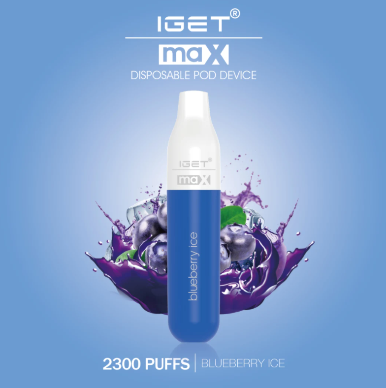 Iget Max 2300 Puffs Disposable Vape