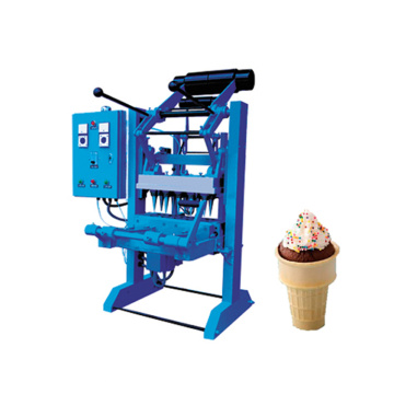 Softy Ice Cream Cone Machinery Mapas de mesa automática