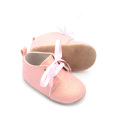 Sapatos vestido rosa glitter para meninas