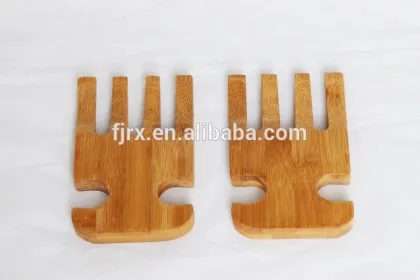 Bamboo salad tools,bamboo salad set