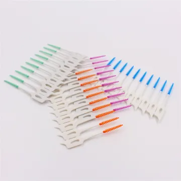 Manufacturers customized logo Interdental Brush Use Pick