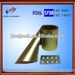Unprinted Cold Forming Compound Aluminum Film