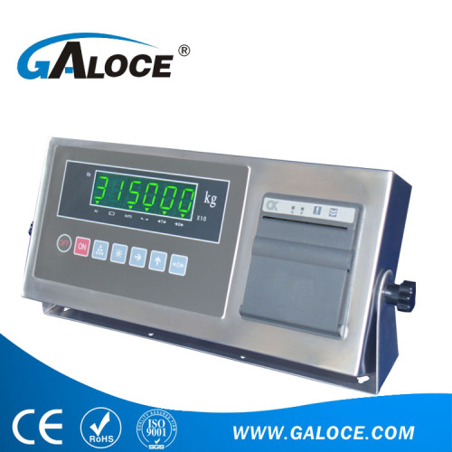 Stainless Steel LED Weighing Indicator With Printer