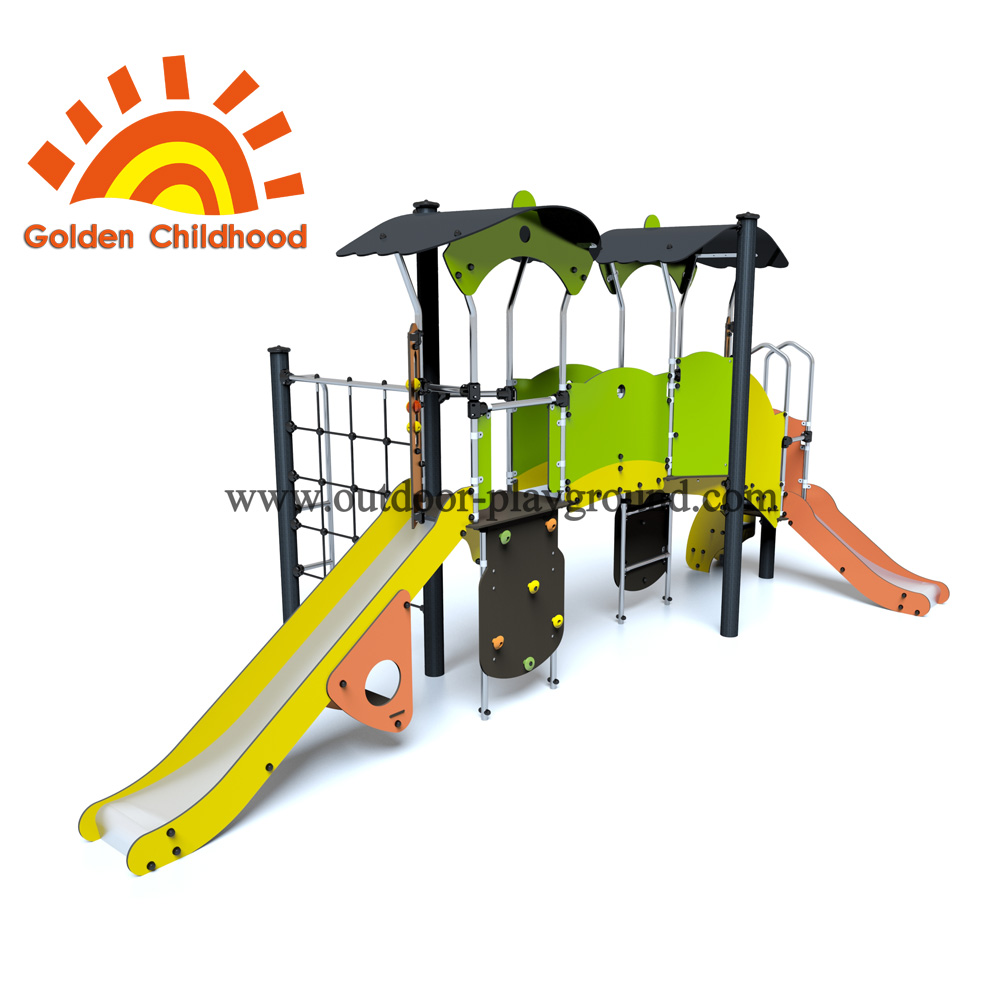 Climber Net Slide Outdoor Playground Equipment For Children