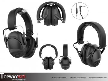 Bluetooth Αναδιπλούμενα ακουστικά πάνω από το αυτί 20BV05 με LED που αναβοσβήνει και παθητική μείωση θορύβου