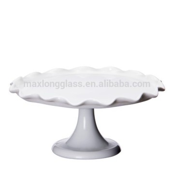 Opal White color cake stand