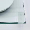 10mm Clear Toughened Door Glass for Bathroom 12mm thk clear toughened shower tempered door Factory