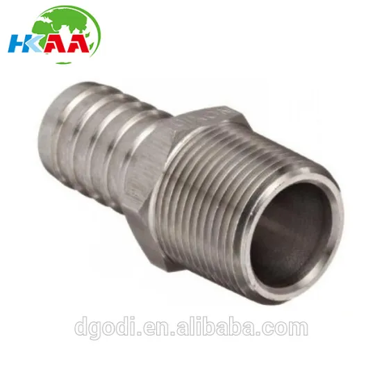 Customized 316 Stainless Steel Hose Barb fitting
