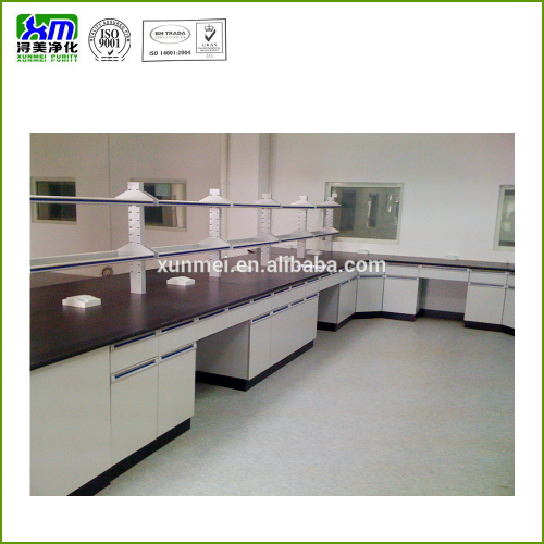 Solid Physiochemical Board Lab Bench Hospital Laboratory Sink Bench