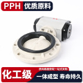 Válvula borboleta pneumática PPH para uso industrial
