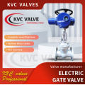 Electric Actuated Knife Gate Valve DN15 - 300 Electric flange gate valve Manufactory