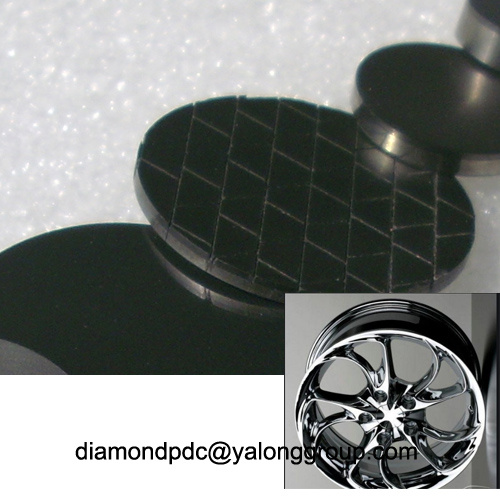 Pieza en bruto de PCD de 55 mm de diámetro para mecanizado de aluminio