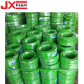 Tuyau en plastique vert de tuyau d&#39;eau de jardin de PVC