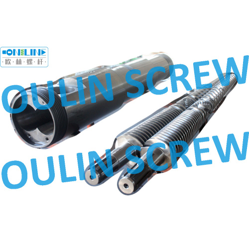 Double Screw and Conical Barrel 65/132 for PVC Extrusion