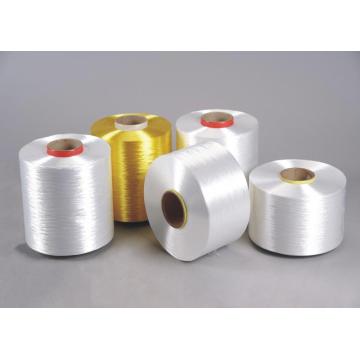 1500D polyester yarn high tenacity raw white factory