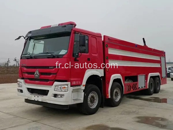 Howo 20Tons Sinotruk Forest Fire Fight Truck