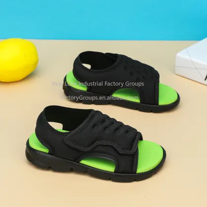 Hot Sale Kids Sandals Velcro EVA Summer Shoes