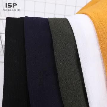 Most Popular Suppliers Woven Crinkle 100% Rayon Dyed Rayon Spun Fabric
