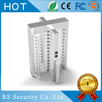 Paint Sliding Fitness Center Full Height Turnstile
