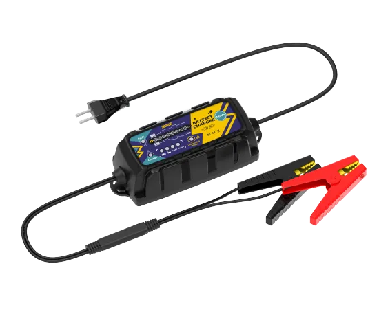 IP65 Waterproof 8-Stage Anti-Spontaneous Combustion Smart Battery Charger with Protection and Repair Features