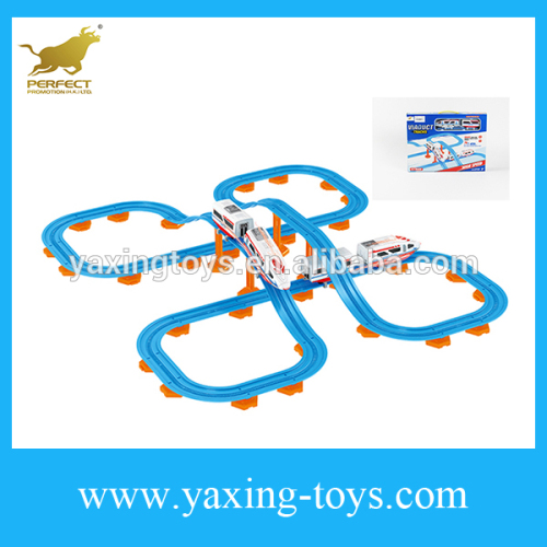 Kids High Speed Plum Flower Form Electric Rail,Track Train Set Toys With Sound Light (78pcs),rail play set YX001875