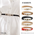 Fashionable Flower Buckle Belt for Slim Waist Definition