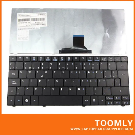 Acer One 751h Za3 Za5,gateway Ec14 Lt31,aspire 1410 1810 1830t Series Laptop Keyboard Sp Layout Mp-09b96e0-6982
