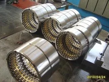 Chrome Steel Open Rolling Mill Rearings , Four Rows Cylindrical Roller Bearing