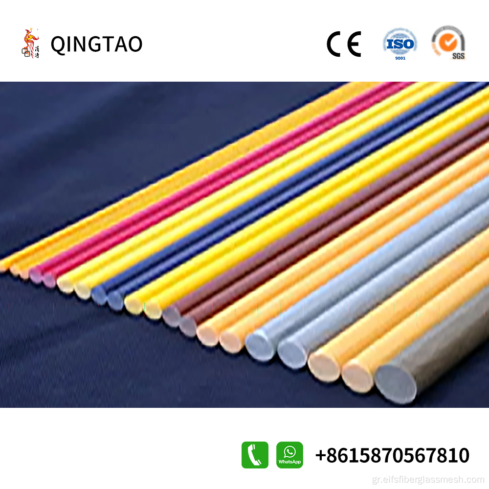 Υψηλής ποιότητας ράβδος FRP Solid Fiberglass Rod