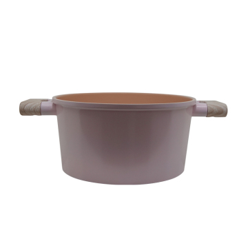 High-End 24Cm Die-Cast Metal Casserole Set with Classic Design for Kitchen