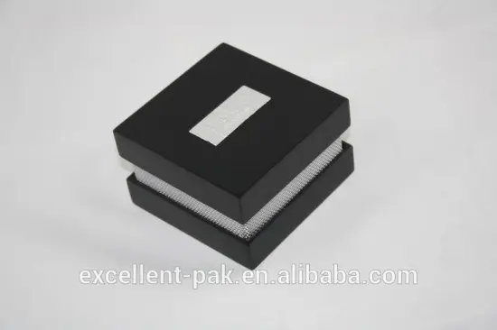 high quality jewelry ring hard plastic paper gift boxes