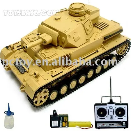 1:16 R/C Battle Tank with smoking