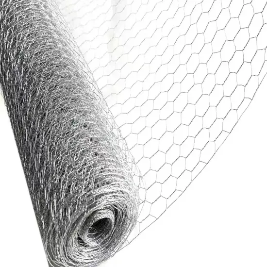 PVC Coated Hexagonal Retaining Wall Chicken Wire Mesh Netting