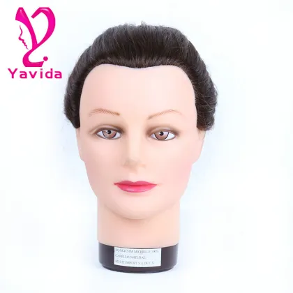 training doll head natural hair training mannequins head doll head for trainingFor Hairdress