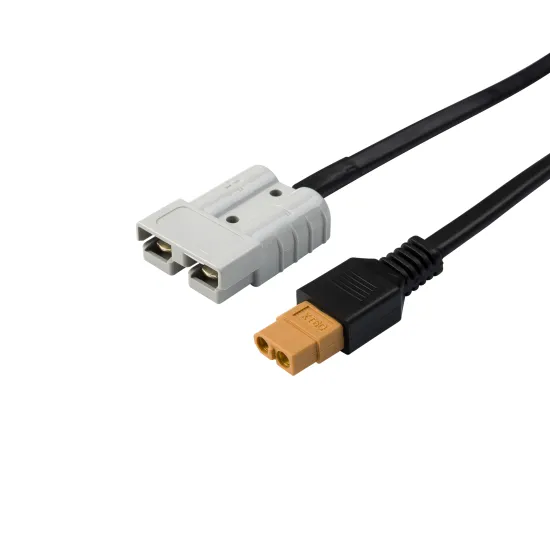 Outdoor Camping Power Station: 50A Anderson to XT60 Female Connector Adapter Cable with 2.5mm² Square Copper Heat-Shrinkable Tubing