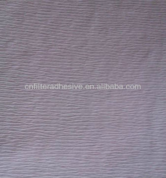 Crepe paper for fuel filter