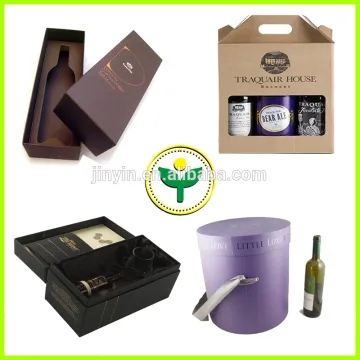 clear wine glass packing gift display box
